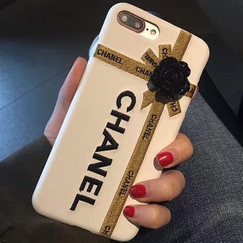 chanel flower phone case|chanel phone case iphone 10.